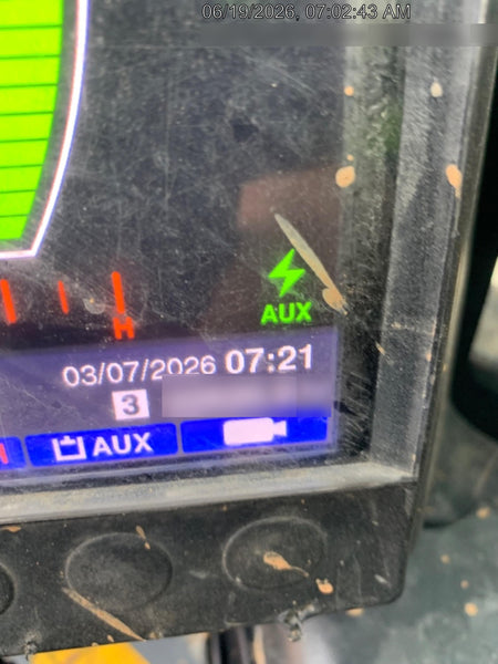 2019 Takeuchi TL10V2-CR Cab/Heat/AC, Rubber Tracks, Backup Alarm, Front & rear working Lights, Auxiliary Hydraulics, 2 Speed Travel, Engine Monitoring System, Hydraulic universal quick hitch w/76" HD smooth dirt bucket with bolt-on edge, 20.3 cubic feet capacity, 48" Pallet forks and frame