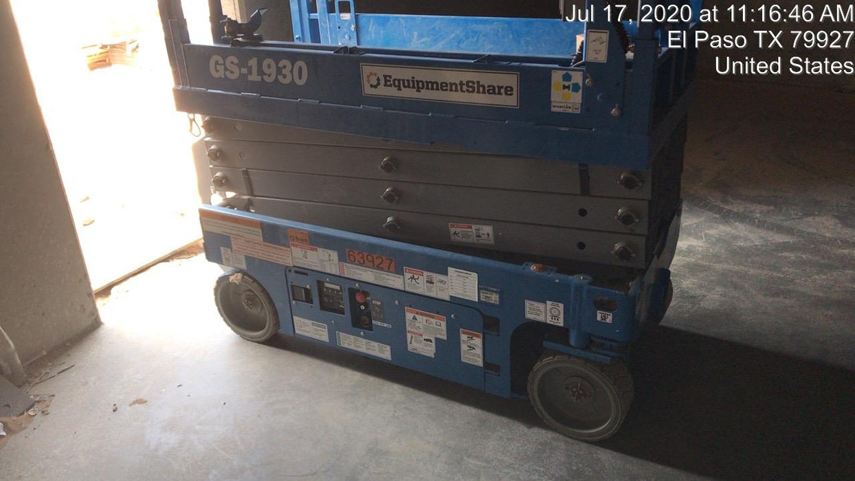 2020 Genie GS-1930 Standard Machine