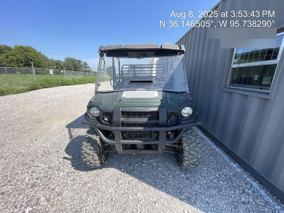 Kawasaki Mule PRO-DXT Kawasaki Mule 4x4 Diesel UTV w/Hard Top, Windshield, Beacon, Backup Alarm, ES Keypad/Hardware Installed