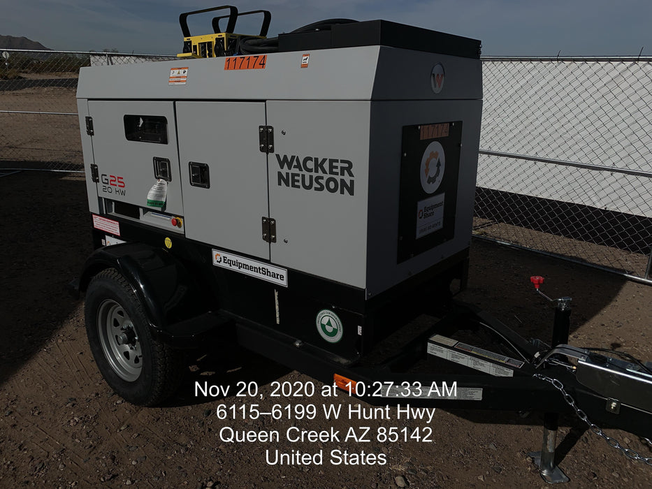 2020 WACKER NEUSON G25