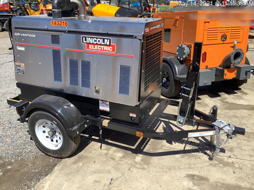 2021 Lincoln Electric Air Vantage 566 Air Vantage 566X Ready Pak 3 (includes trailer, cable rack, fender light kit); no telematics