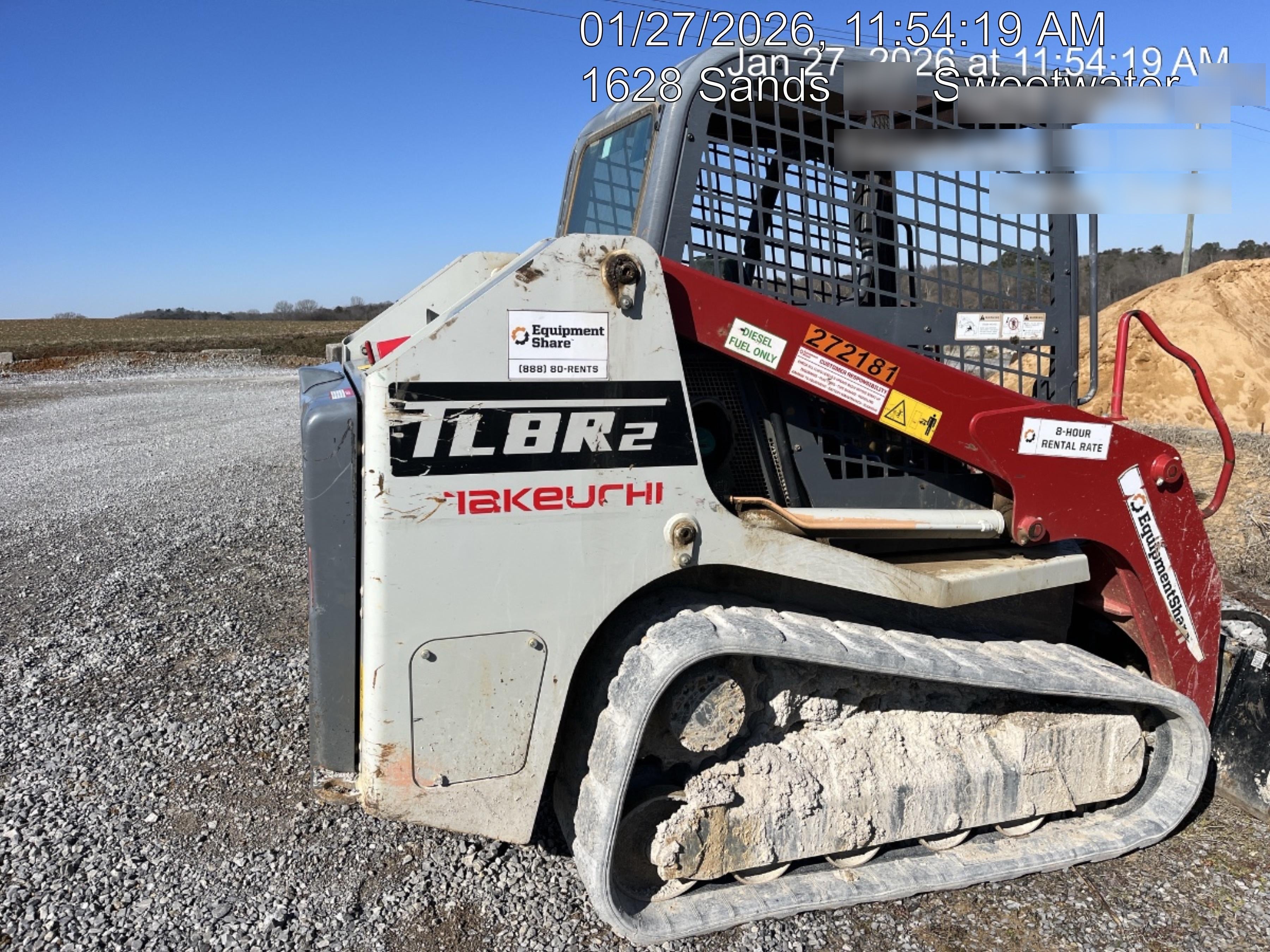 2022 TAKEUCHI TL8R2-R
