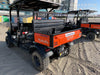 2022 Kubota RTV-X1140W-H Plastic Canopy, Windshield Acrylic Clear, LED Strobe Light, Wire Harness Kit, Back up Alarm