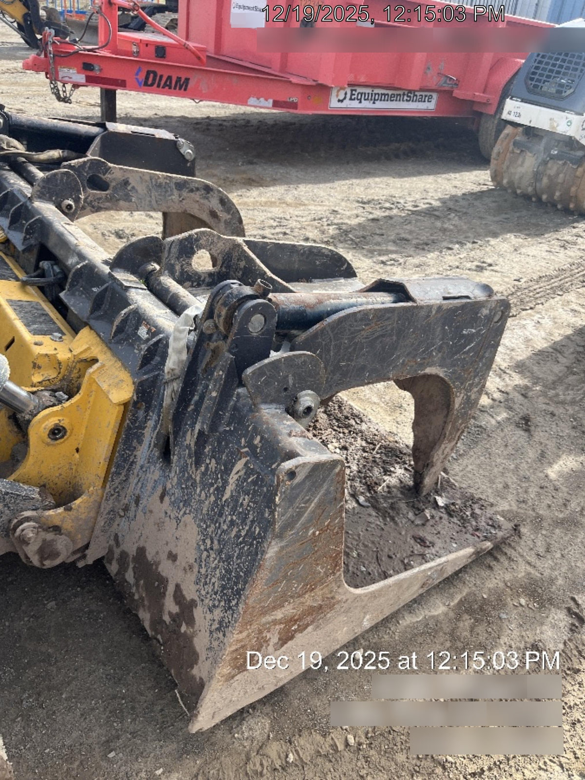 2018 PALADIN 76" Scrap Grapple Bucket - Paladin