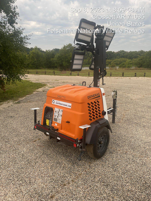 2023 Generac MLT2 Diesel, Flex Switch 120V Input, Powerzone Controller, (4) 320W LED Lights, 4kW Generator, 39.9 Gal Fuel Tank, 2" Ball, T3