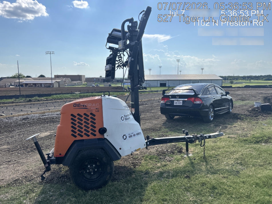 2023 Generac MLT2 Diesel, Flex Switch 120V Input, Powerzone Controller, (4) 320W LED Lights, 4kW Generator, 39.9 Gal Fuel Tank, 2" Ball, T3