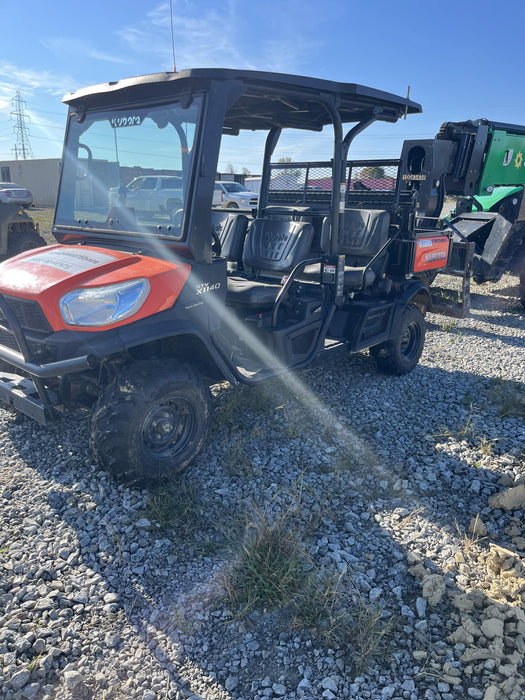 Kubota RTV-X1140W-H 4WD, LED Strobe, Windshield Acrylic Clear, Plastic Canopy, Wire Harness Kit, Backup Alarm
