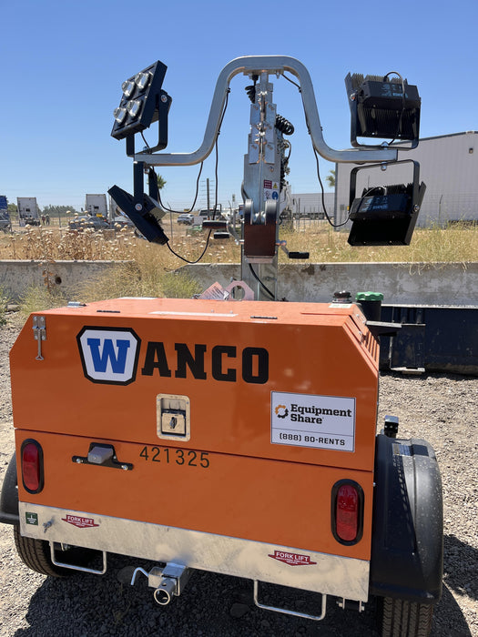 2024 Wanco WLTT-4MM4K Diesel, Deep Sea Controller, Shore Power Plug, Auto Start, (4) 350W LED Floodlights, 4kW Generator, 60 Gal Fuel Tank, 2" Ball, T3