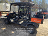 2021 Kubota RTV-X1140W-H Plastic Canopy, Windshield Acrylic Clear, LED Strobe Light, Wire Harness Kit, Back up Alarm