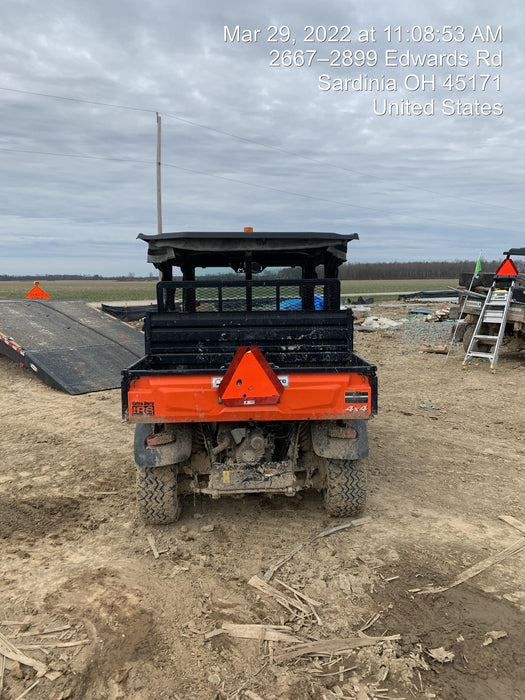 2020 Kubota RTV-X1140W-H 4WD, LED Strobe, Windshield Acrylic Clear, Plastic Canopy, Wire Harness Kit, Backup Alarm