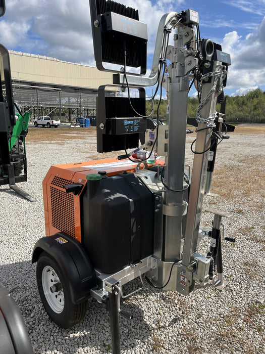 2024 Wanco WLTT-4MM4K Diesel, Deep Sea Controller, Shore Power Plug, Auto Start, (4) 350W LED Floodlights, 4kW Generator, 60 Gal Fuel Tank, 2" Ball, T3