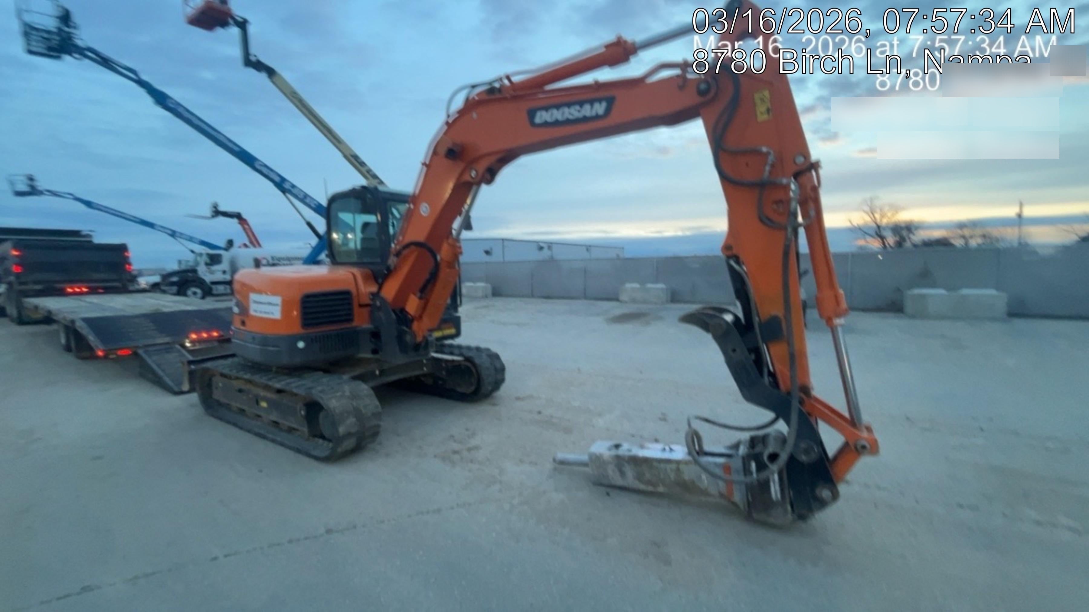 2020 DOOSAN DX85R-3