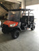 Kubota RTV-X1140W-H 4WD utility cart -LED strobe -Windshield tempered glass -Plastic canopy -Wire harness kit -Backup alarm