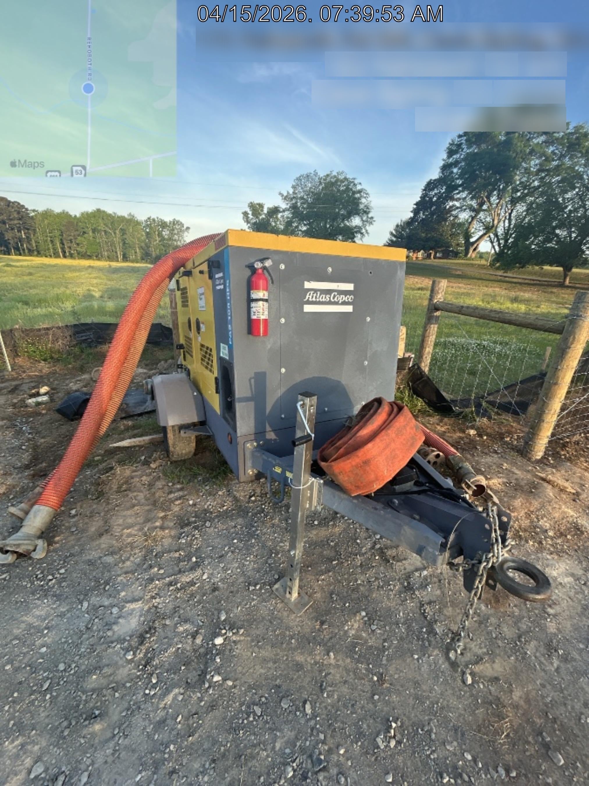 2020 ATLAS COPCO PAS 100 HF CS Enclosed