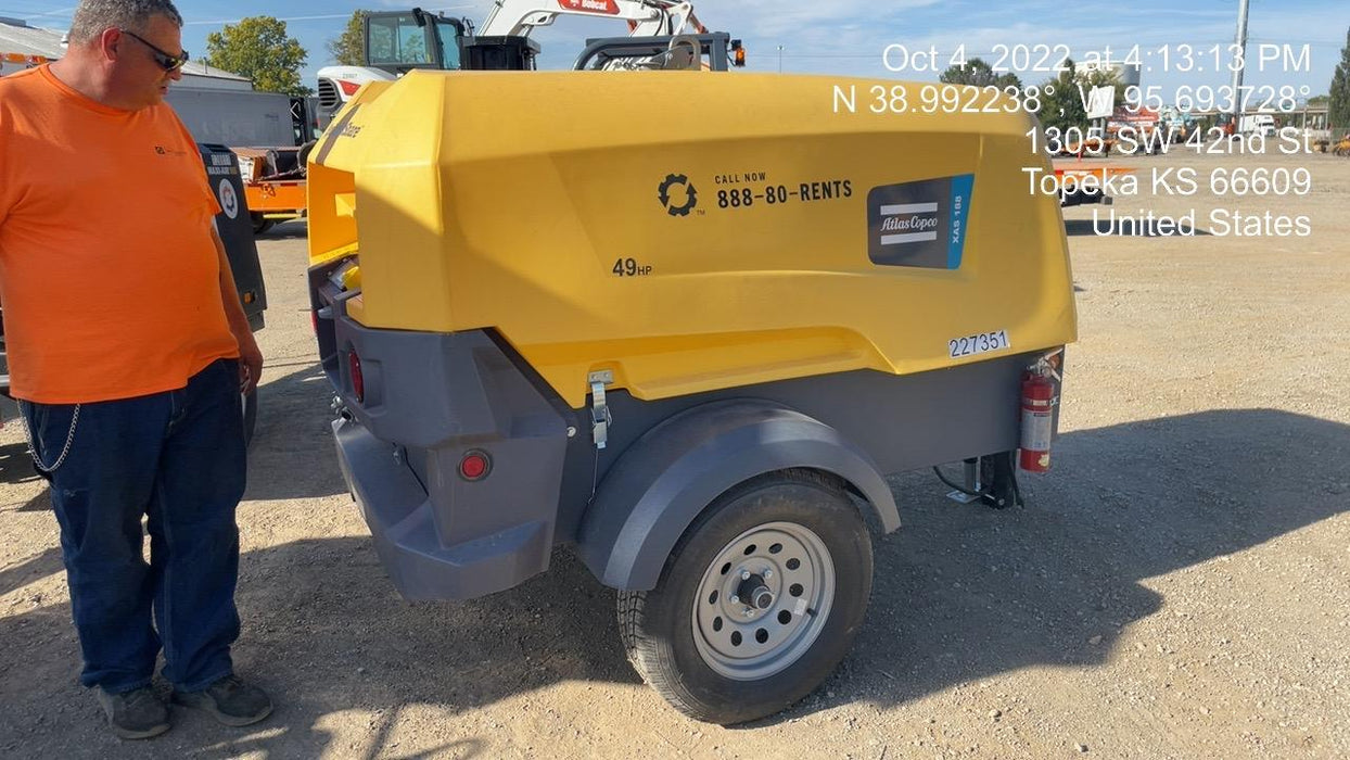 2022 ATLAS COPCO XAS188 CWK