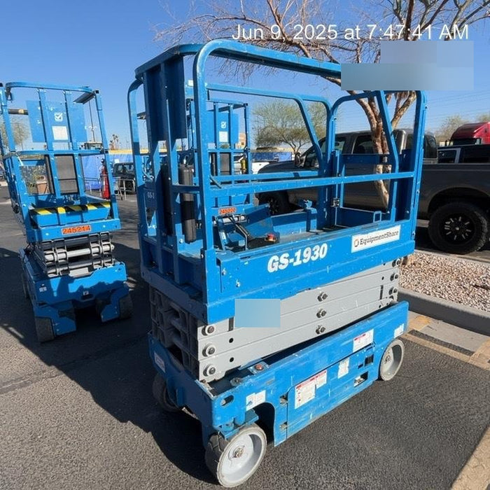 2019 Genie GS-1930 Half Height Swing Gate, 800W Inverter