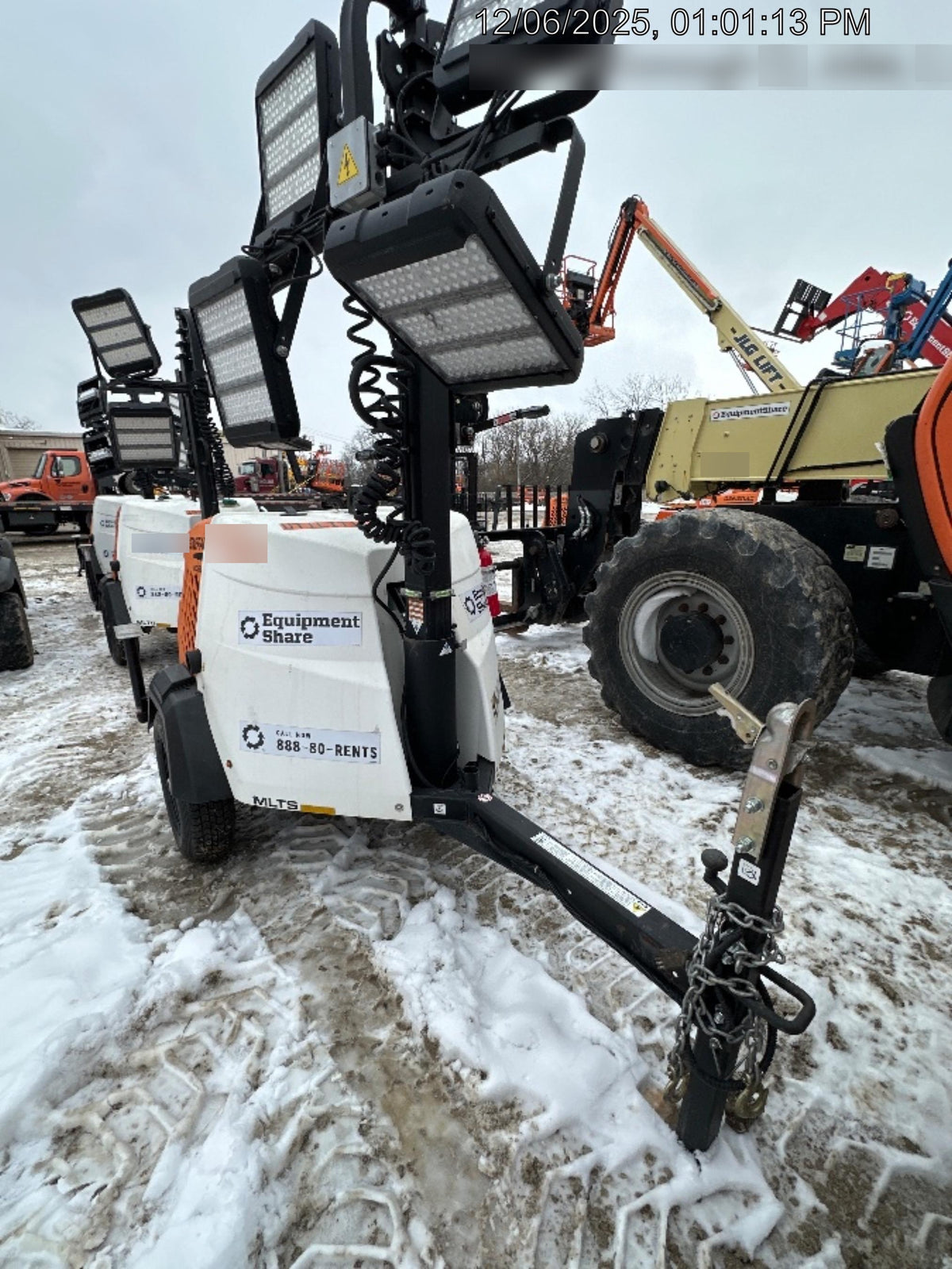 2024 Generac MLT2 Diesel, Flex Switch 120V Input, Powerzone Controller, 
(4) 320W LED Lights, 4kW Generator, 39.9 Gal Fuel Tank, 2" Ball, T3