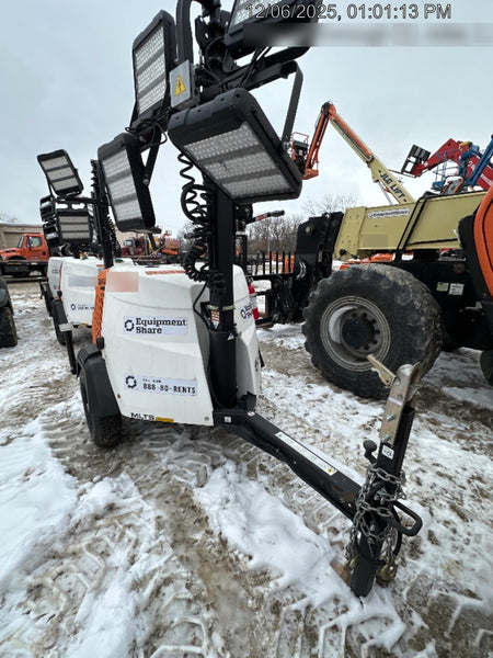 2024 Generac MLT2 Diesel, Flex Switch 120V Input, Powerzone Controller, 
(4) 320W LED Lights, 4kW Generator, 39.9 Gal Fuel Tank, 2" Ball, T3