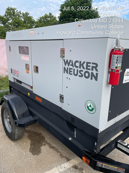 2020 WACKER NEUSON G50