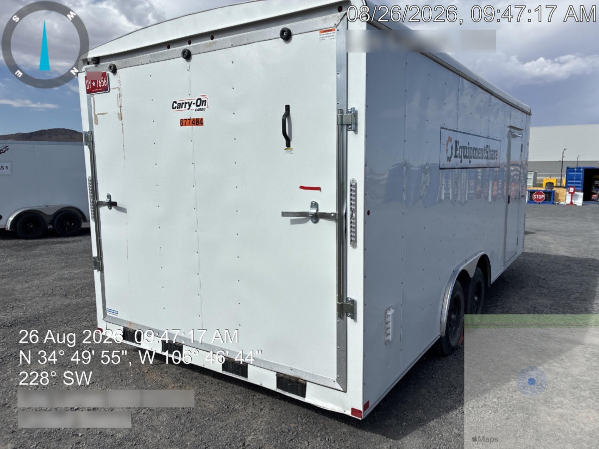 2026 CARRY-ON-TRAILER 2C8.5X20CGR