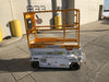 Custom Equipment HB-1430 <ul>
 <li>Hy-Brid Scissor Lift</li>
  <li>Platform capacity up to 670 lbs.</li>
  <li>Working height up to 20 ft</li>
  <li>Weighs under 1,700 lbs.</li>
  <li>Non-marking wheels </li>
</ul>