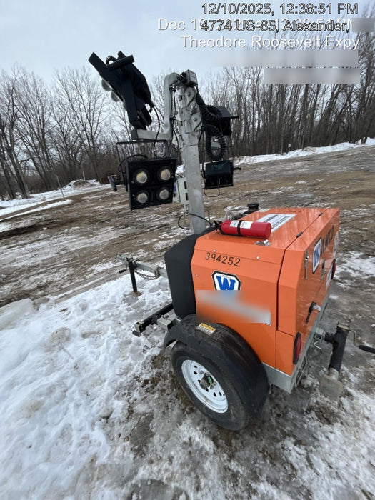 2024 Wanco WLTT-4MM4K Diesel, Deep Sea Controller, Shore Power Plug, Auto Start, (4) 350W LED Floodlights, 4kW Generator, 60 Gal Fuel Tank, 2" Ball, T3