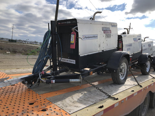2020 Lincoln Electric Vantage 322 Welder Ready-Pak 3, w/ GPS & Decals (includes trailer, cable rack, fender light kit)