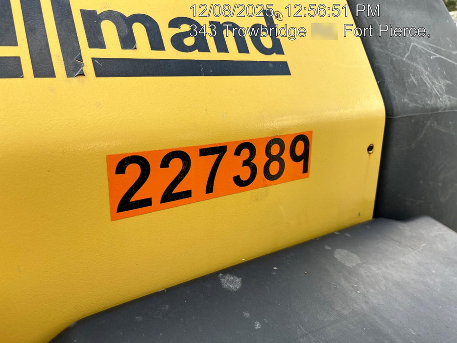 2022 Allmand NLV3GR (4) LED Light Fixture 350W, 23' Vertical Mast, 3kW Prime, Towable, Deep Sea L401, Leveling Jacks, Yanmar T4F 5.8hp