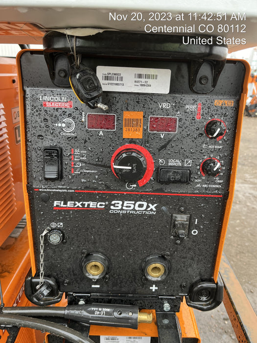 2022 LINCOLN ELECTRIC FLEXTEC 350X