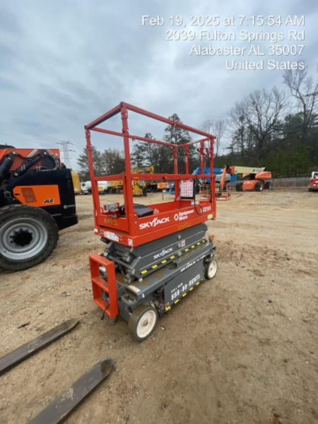 2024 Skyjack SJ3219 Electric Drive, Sld NM Tires, DBcns, RFRails, Power to Platform, T3 + Access Control