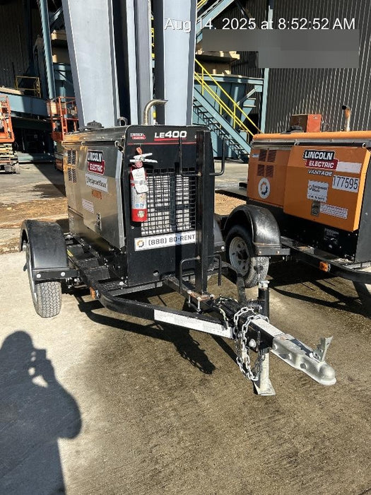 2024 Lincoln Electric LE400 Kubota V1505, Trlr, Cable Rack, Light Kit, ES Decals, T3