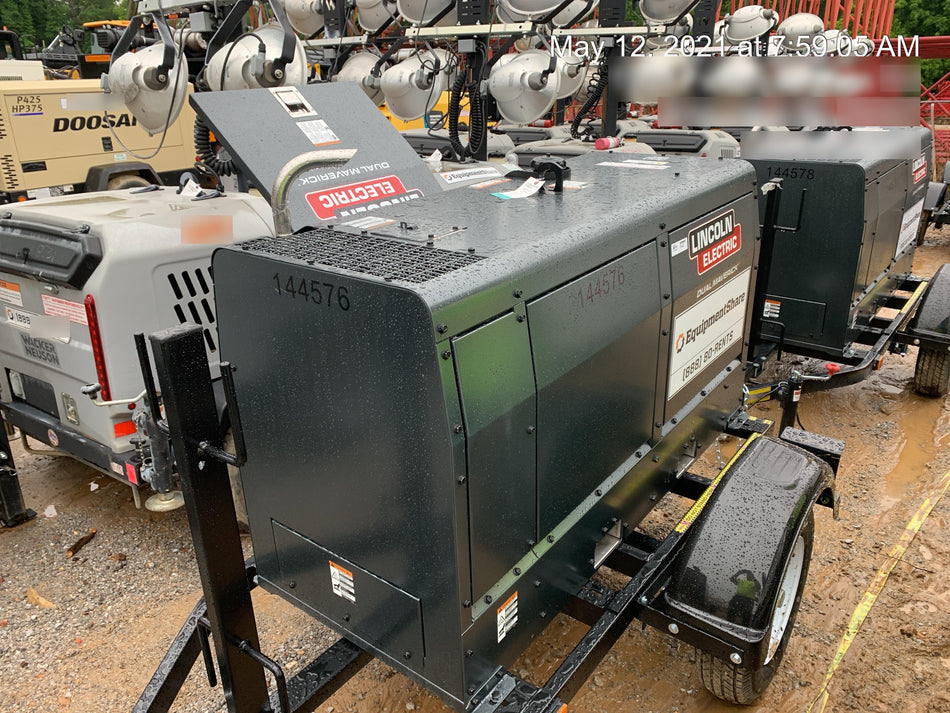 2021 Lincoln Electric Dual Maverick 200/200X Ready Pak 3 (includes trailer, cable rack, fender light kit)