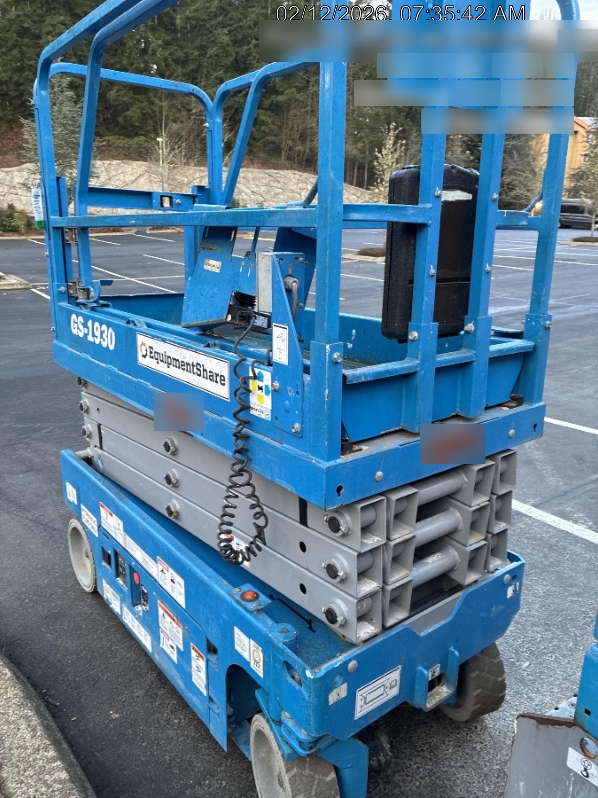 2019 Genie GS-1930 Half Height Swing Gate, 800W Inverter