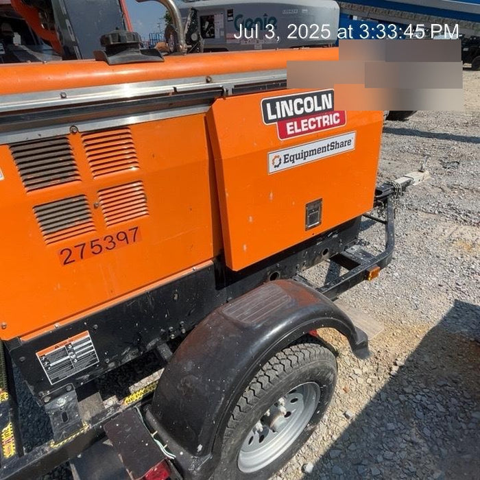 2022 Lincoln Electric LE400 Kubota V1505, Trlr, Cable Rack, Light Kit, ES Decals, T3