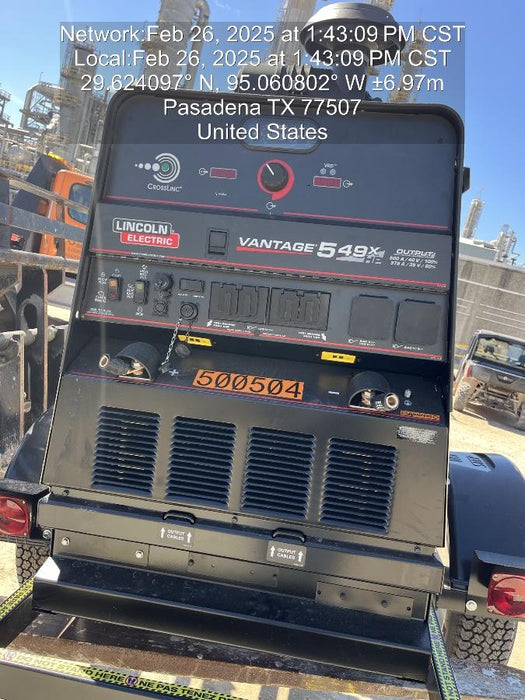 2025 LINCOLN ELECTRIC Vantage 549X