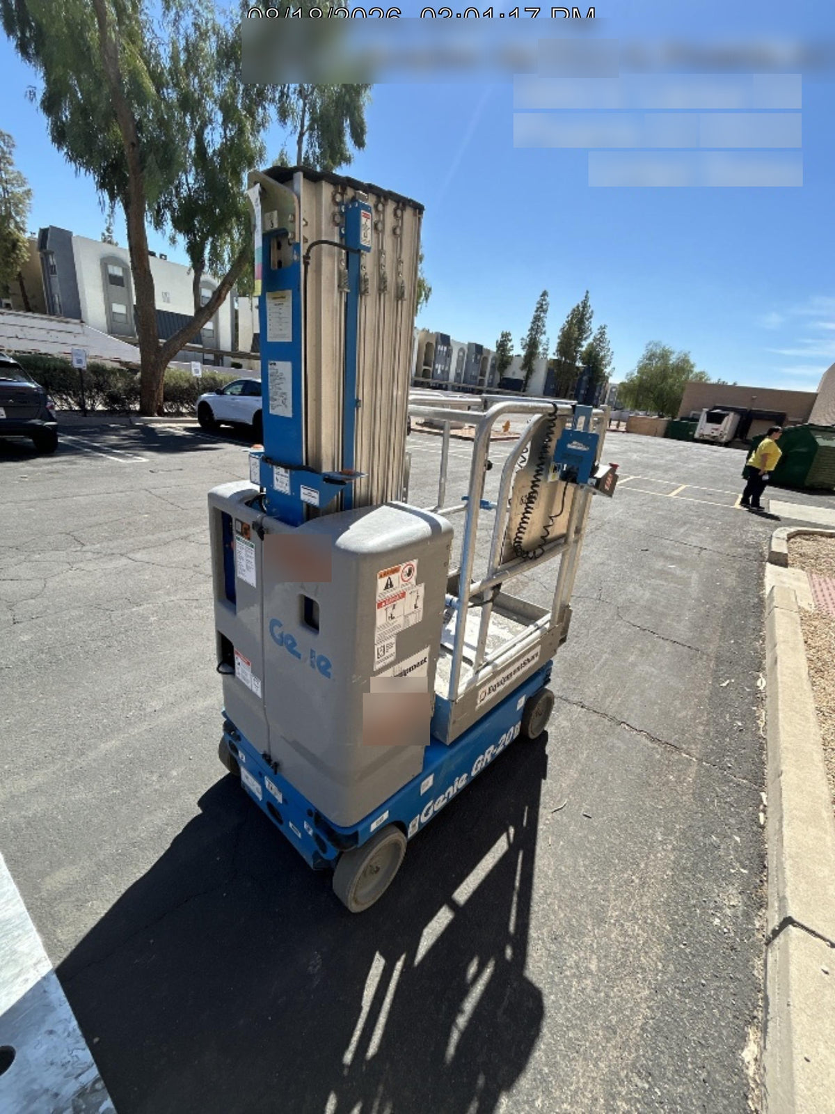 2020 GENIE GR-20