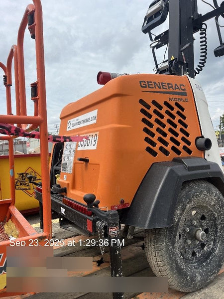 2023 Generac MLT2 Diesel, Flex Switch 120V Input, Powerzone Controller, (4) 320W LED Lights, 4kW Generator, 39.9 Gal Fuel Tank, 2" Ball, T3