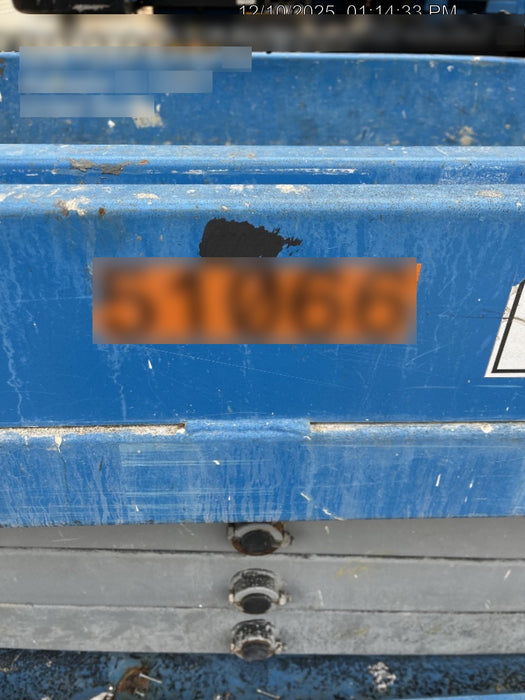 2019 Genie GS-1930 Fixed Rails with Chain Entry