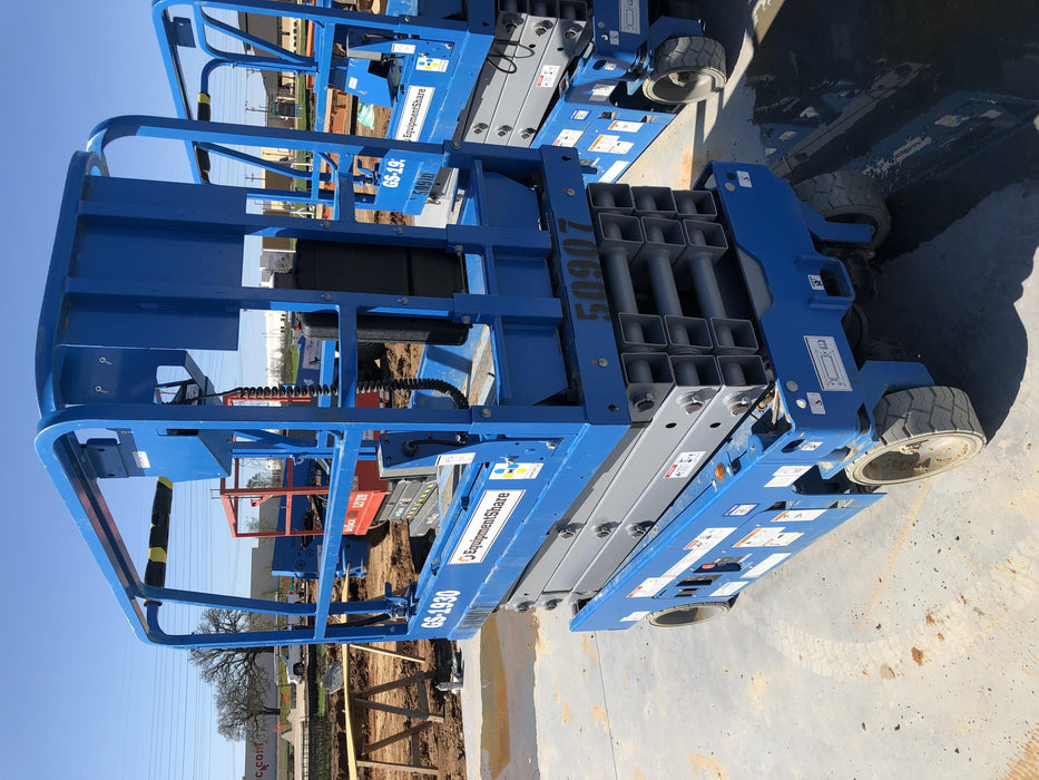 2019 Genie GS-1930 Fixed Rails with Chain Entry