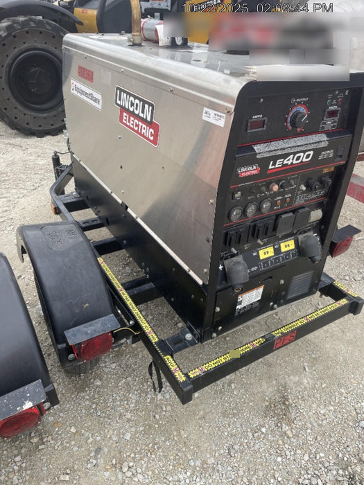 2024 Lincoln Electric LE400 Kubota V1505, Trlr, Cable Rack, Light Kit, ES Decals, T3