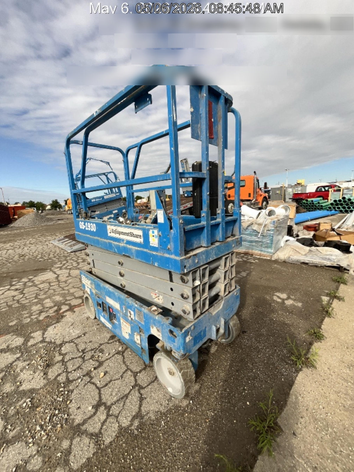 2019 Genie GS-1930 Fixed Rails with Chain Entry