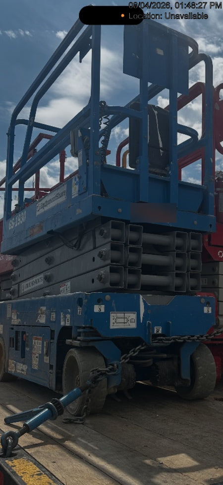 2020 Genie GS-1930 Solid Non Marking Tires, Beacon, Folding rails with half height swing gate