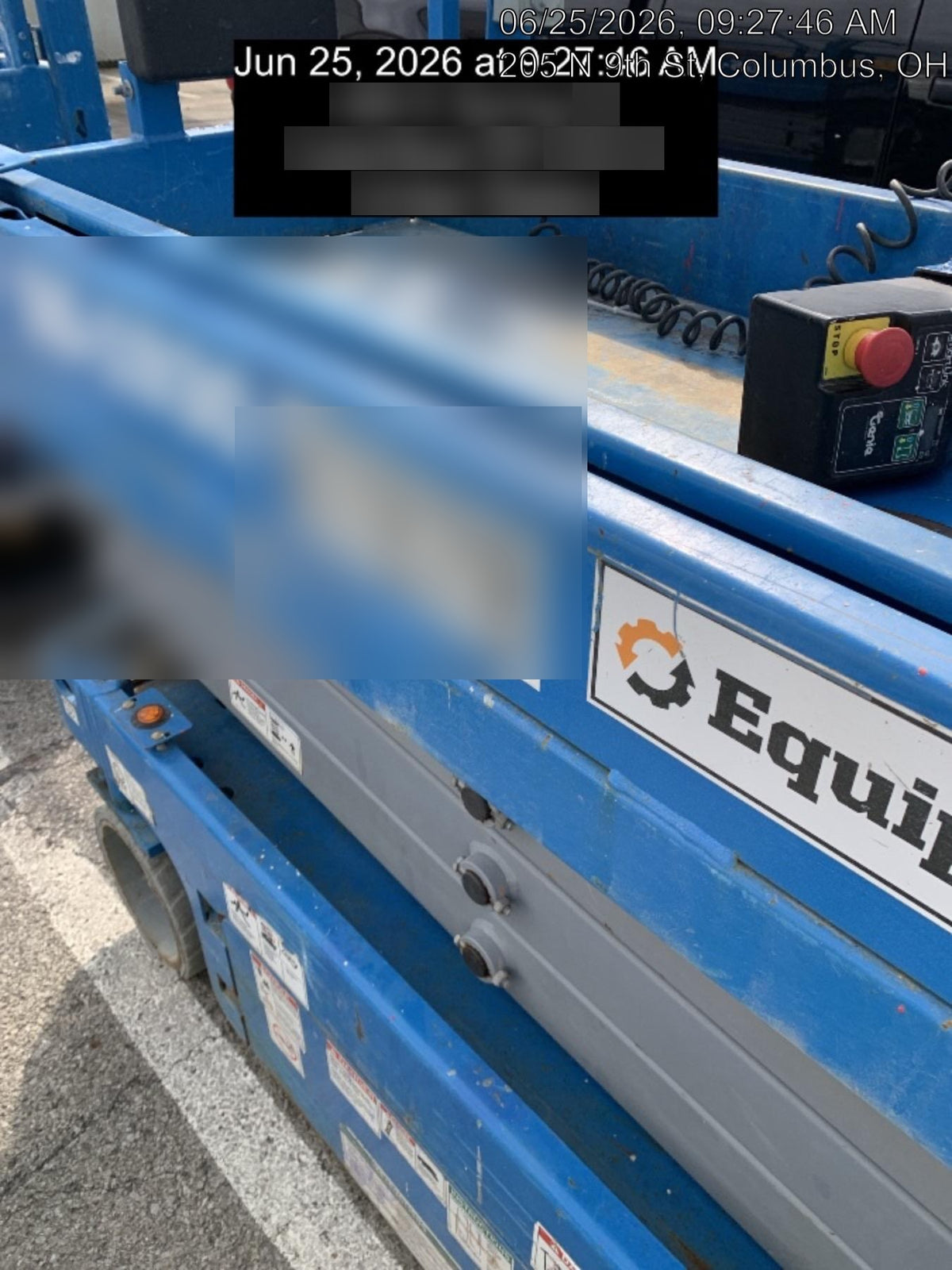 2019 Genie GS-1930 Fixed Rails with Chain Entry