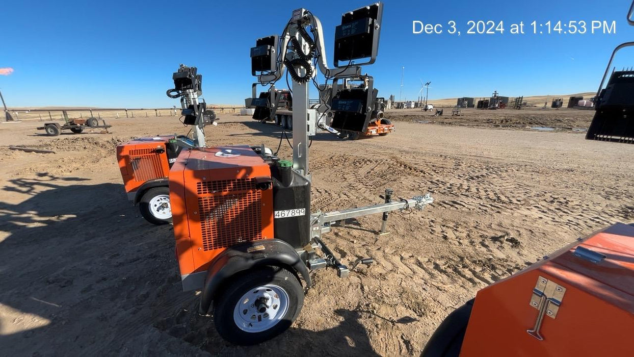 2024 Wanco WLTT-4MM4K Diesel, Deep Sea Controller, Shore Power Plug, Auto Start, (4) 350W LED Floodlights, 4kW Generator, 60 Gal Fuel Tank, 2" Ball, T3