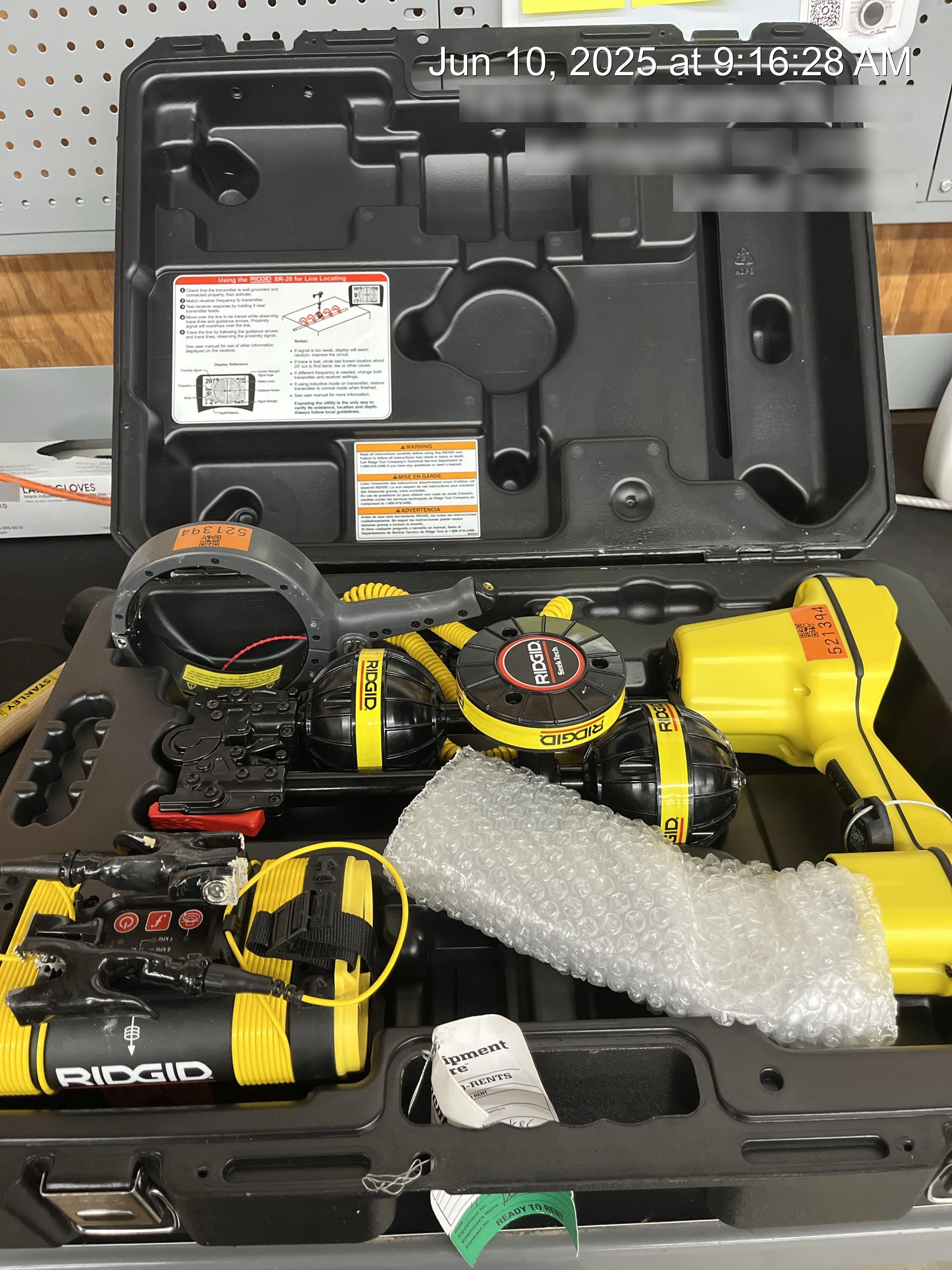 2025 RIDGID SR-20