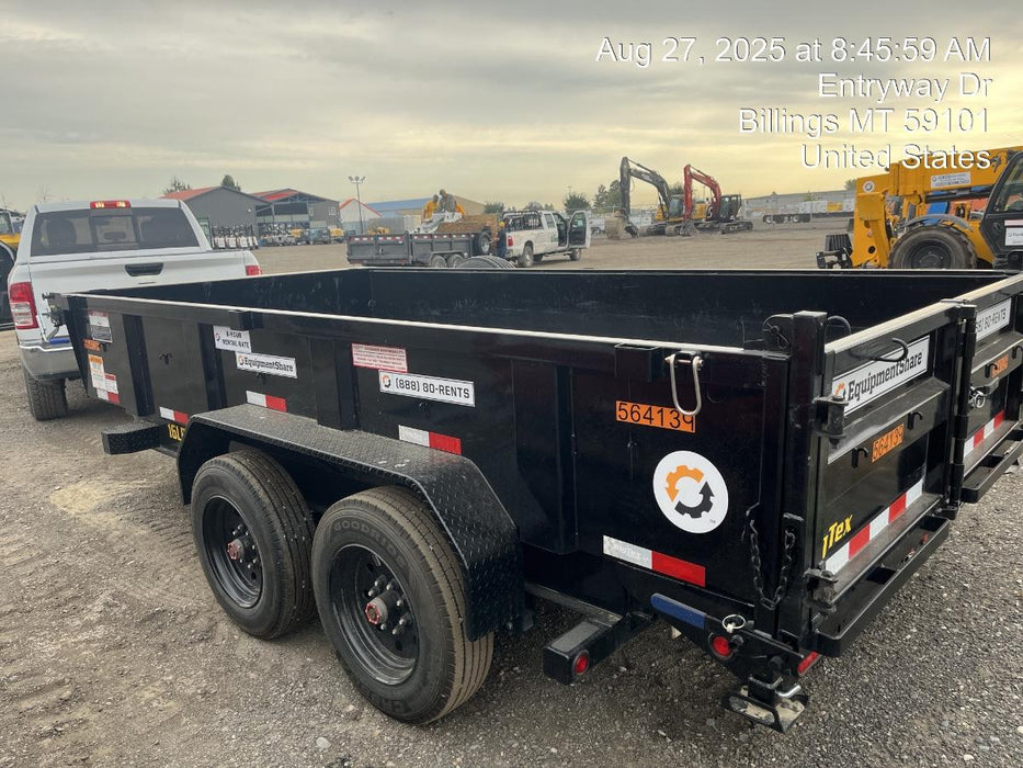 2025 BIG TEX TRAILER 16LP-14BK6SIRPD
