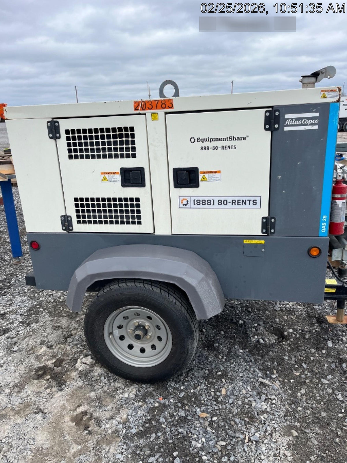 2022 ATLAS COPCO QAS25 CWK