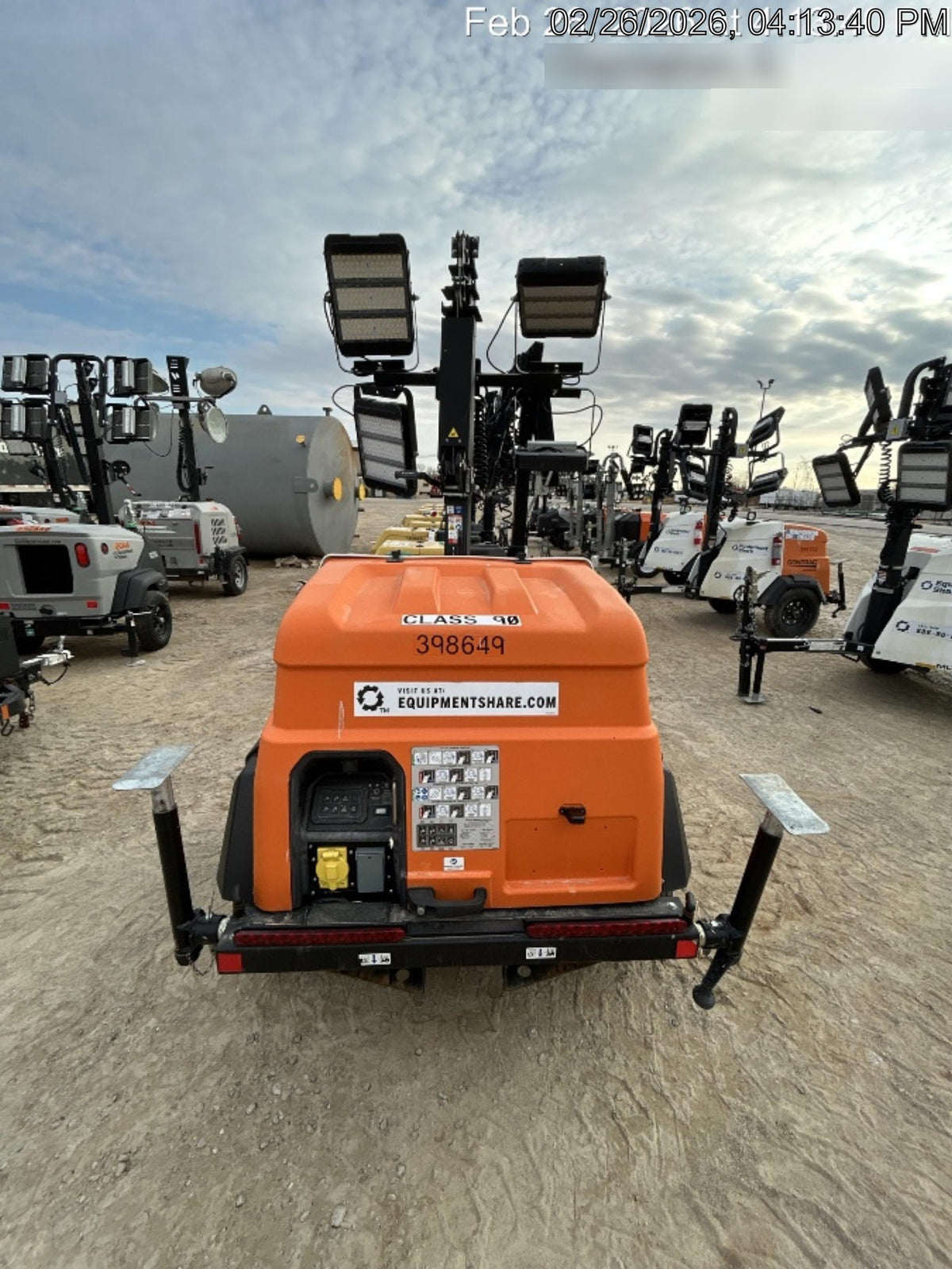 2024 Generac MLT2 Diesel, Flex Switch 120V Input, Powerzone Controller, 
(4) 320W LED Lights, 4kW Generator, 39.9 Gal Fuel Tank, 2" Ball, T3