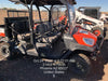 2021 Kubota RTV-X1140W-H Plastic Canopy, Windshield Acrylic Clear, LED Strobe Light, Wire Harness Kit, Back up Alarm