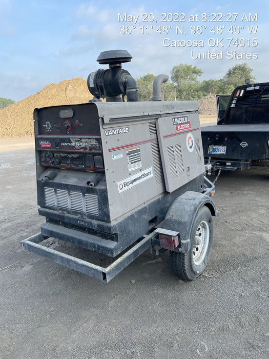 2021 Lincoln Electric Vantage 549X VANTAGE 549X READY PAK 3